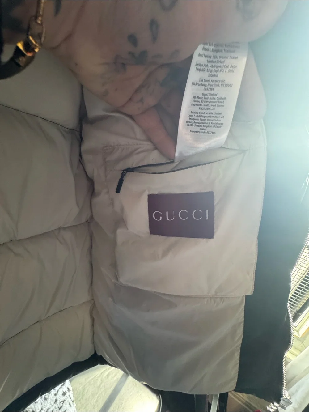 Gucci Puffer Jacket